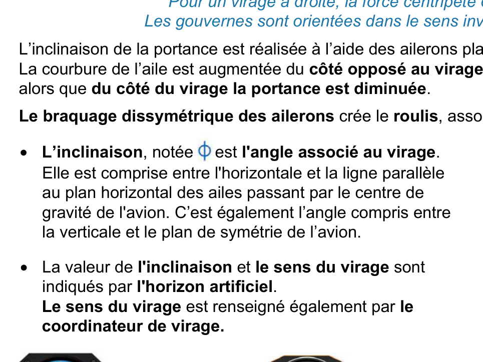 Le Virage — la force centripète